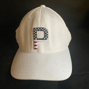 Mens Puma American Flag Fitted SnapBack